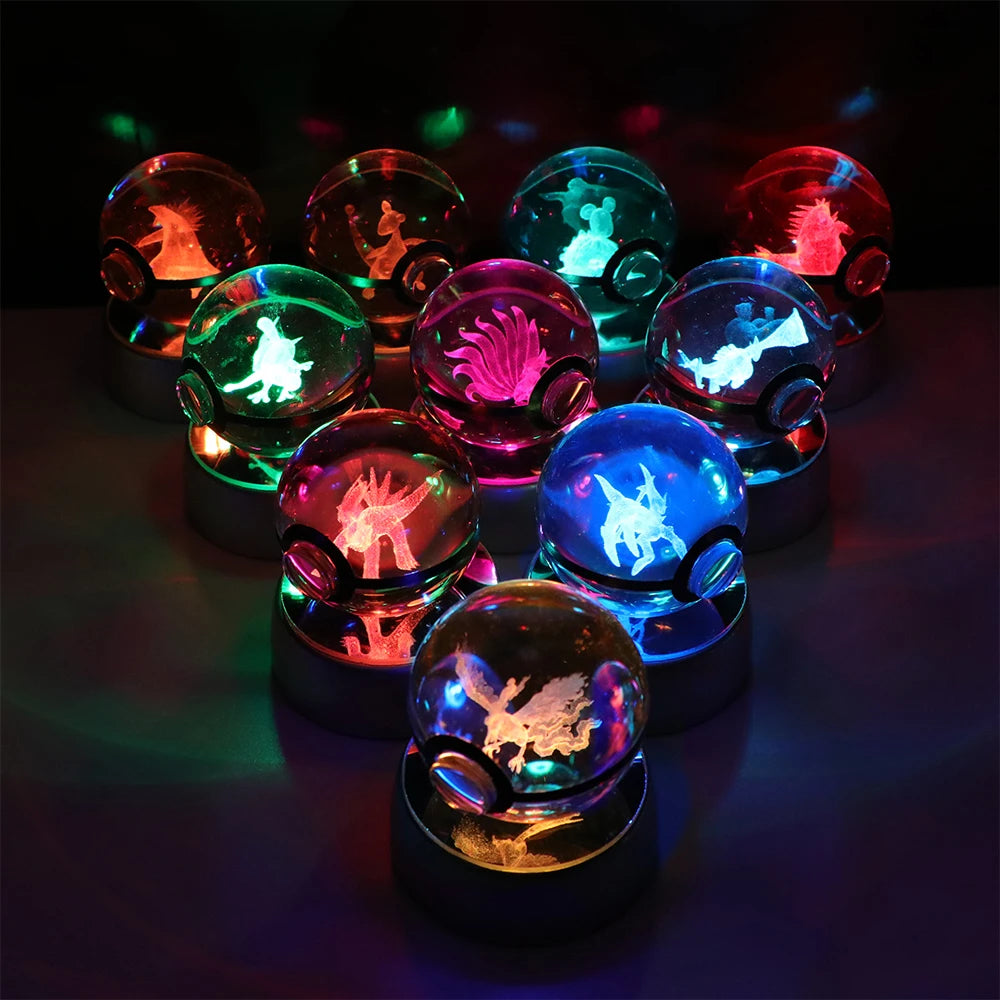 PokenGlow – Pokémon Crystal Ball LED Night Light