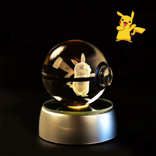 PokenGlow – Pokémon Crystal Ball LED Night Light